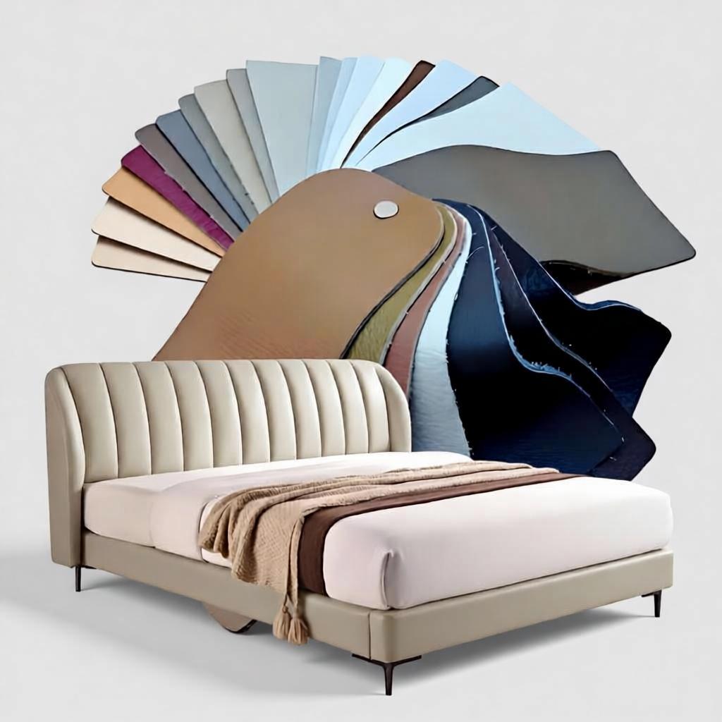Premium Leather for Furniture & Bed | Wear-resistant Upholstery Leather Supplied by Zhigao Leather Factory
